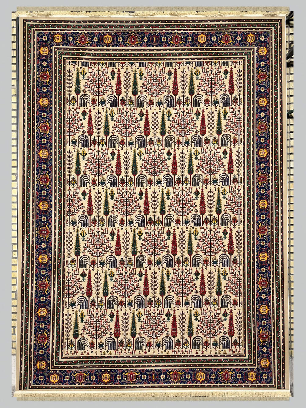 فرش طرح سرو سنتی 700 شانه 