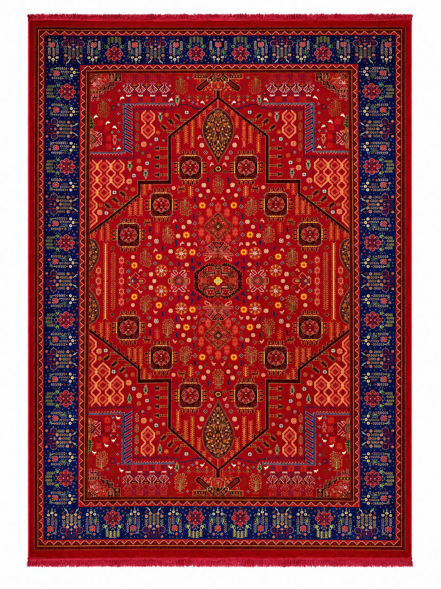 فرش طرح 180لاکی 700 شانه 